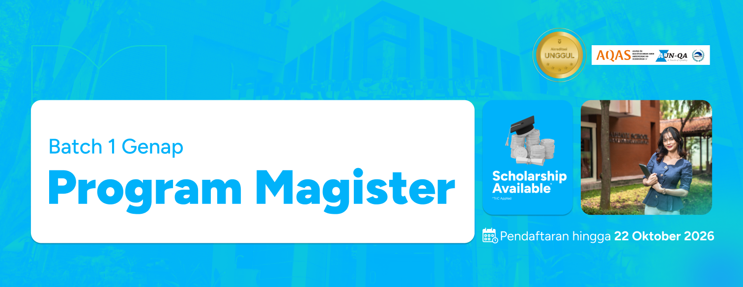 Webbanner Pascasarjana Magister 2027 Batch 1 Genap
