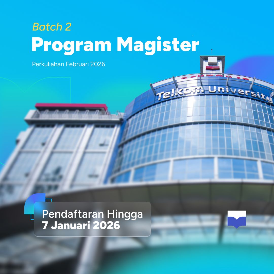 Featured image jalur seleksi magister batch 2 genap telkom university 2026