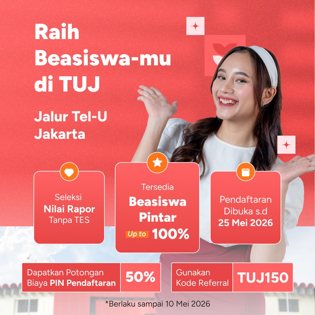 Featured image jalur seleksi telkom university jakarta april