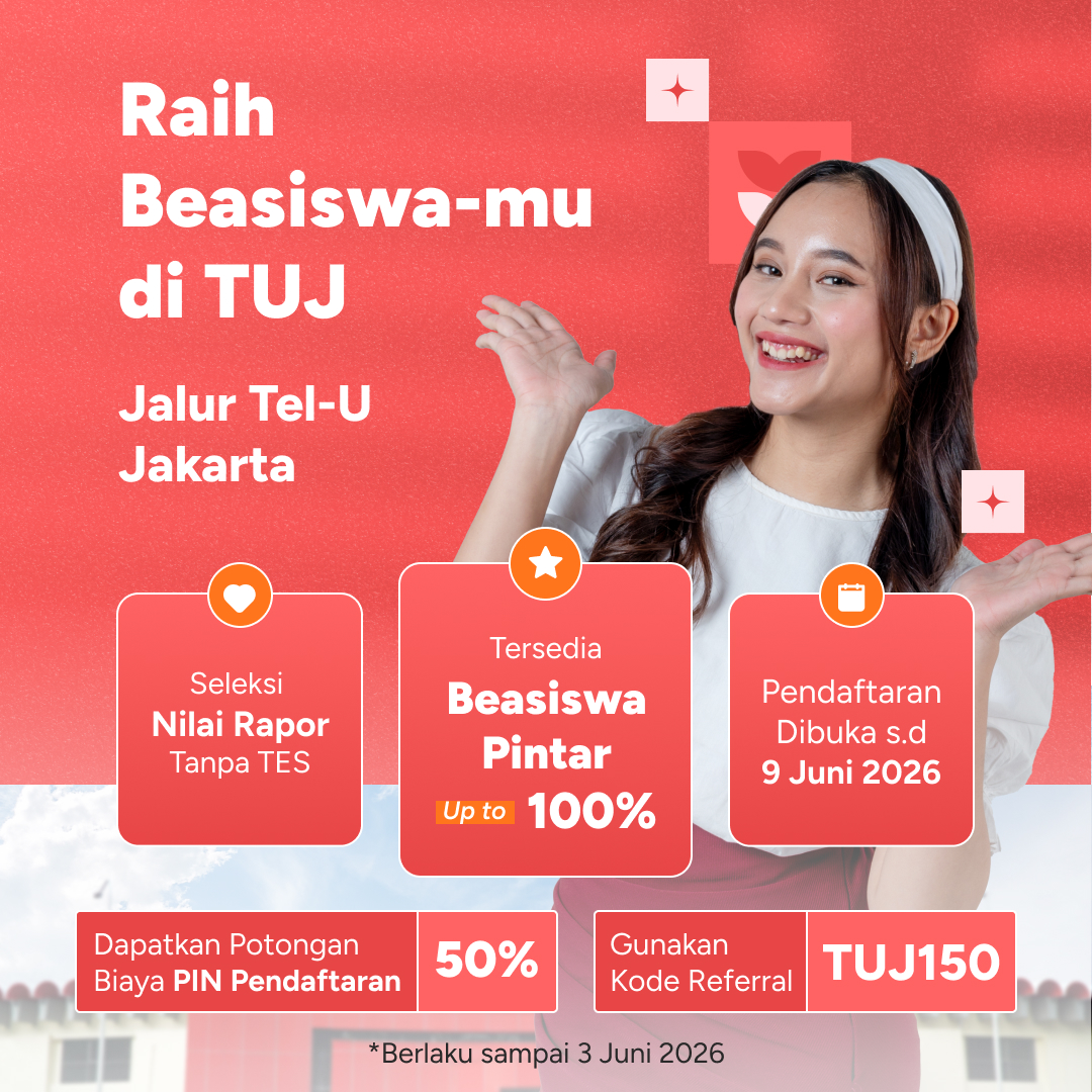 Featured image jalur seleksi telkom university jakarta juni