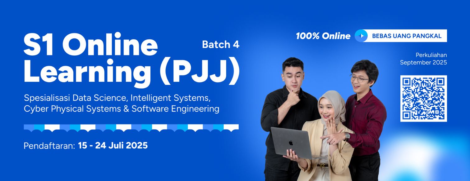 Web banner jalur seleksi pjj batch 4 telkom university 2025