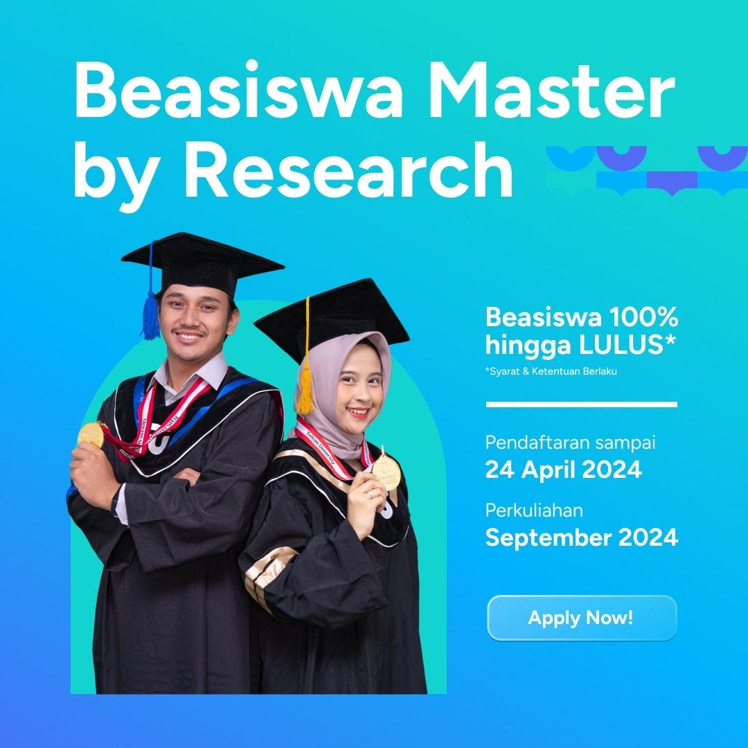Featured Image Jalur Seleksi Beasiswa Mbr Pascasarjana Telkom University 2024
