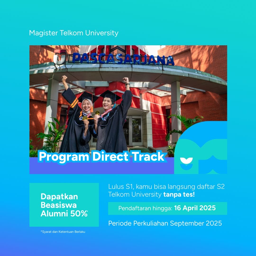 Featured Image Jalur Seleksi Direct Track Batch 1 Ganjil Telkom University 2025