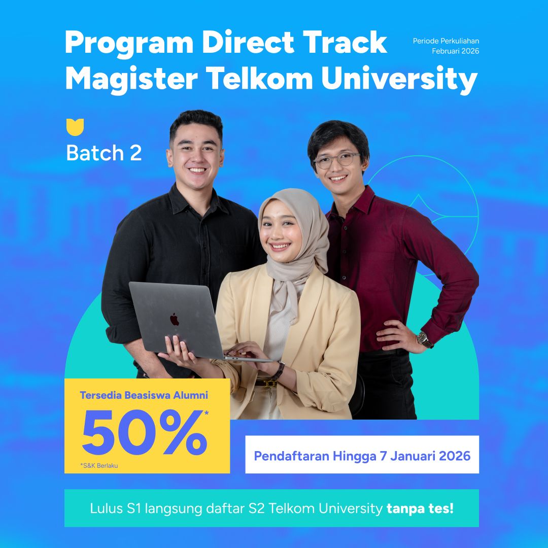 Featured image jalur seleksi direct track batch 2 genap telkom university 2026
