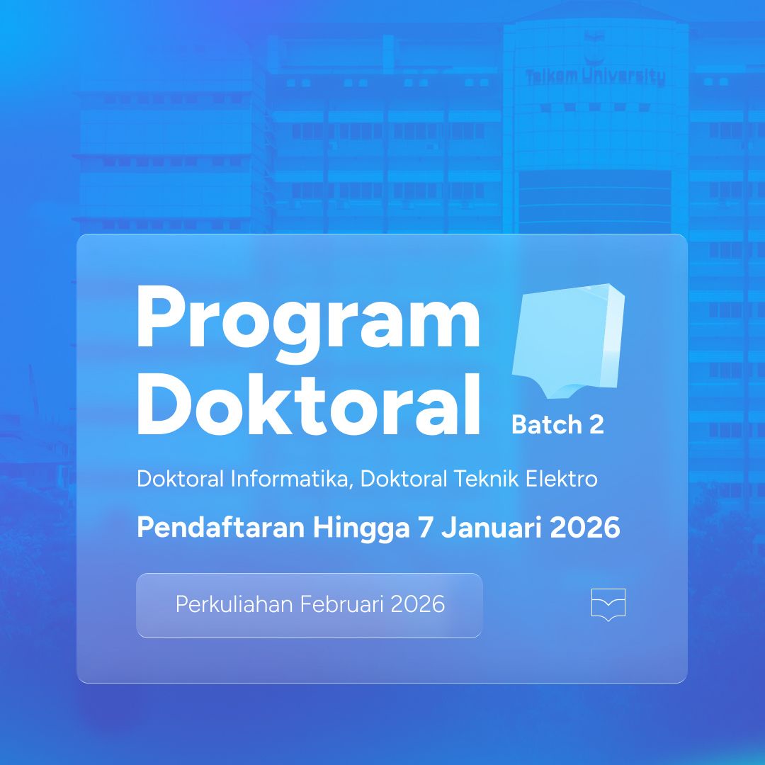 Featured image jalur seleksi doktoral batch 2 genap telkom university 2026