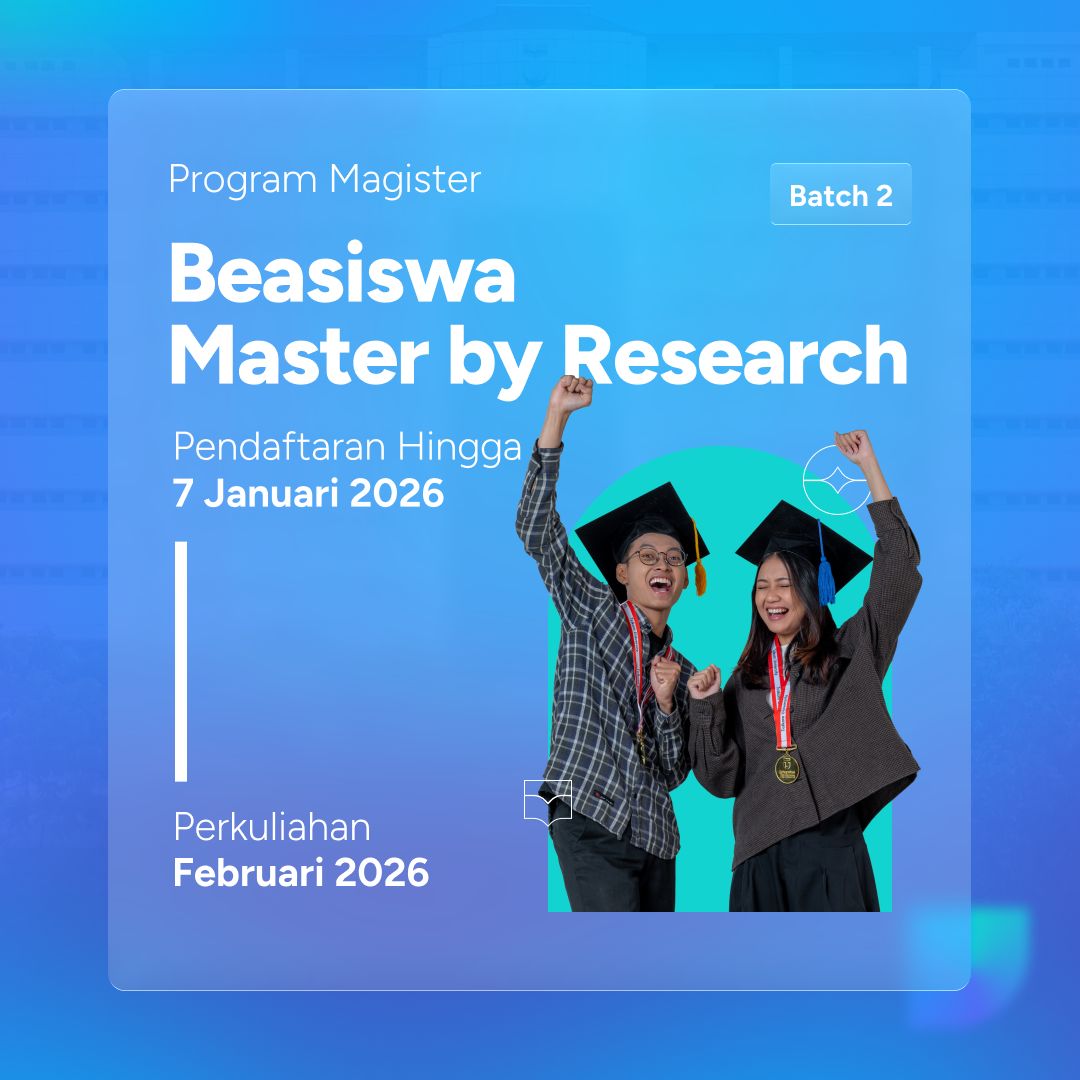 Featured image jalur seleksi master by research batch 2 genap telkom university 2026