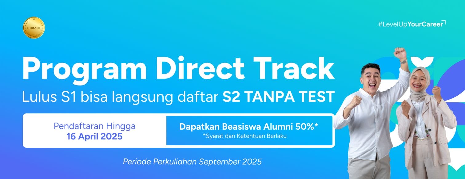 Web Banner Jalur Seleksi Direct Track Batch 1 Ganjil Telkom University 2025