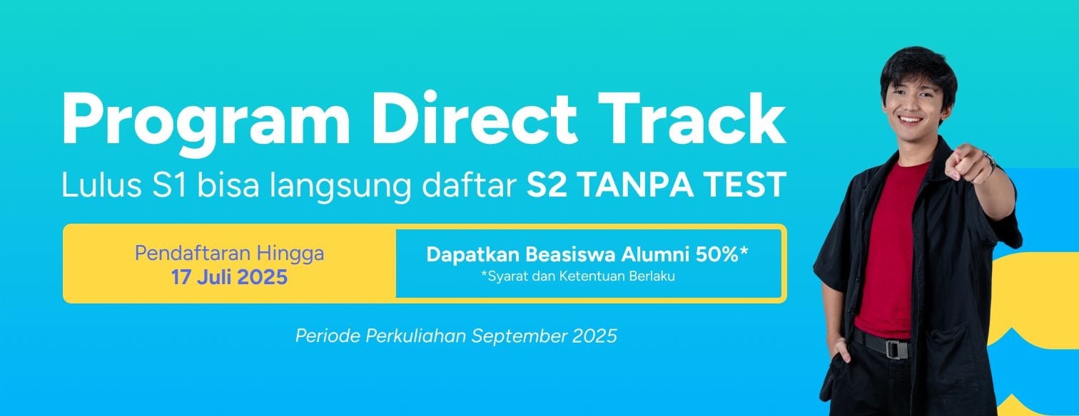 Web Banner Jalur Seleksi Direct Track Batch 2 Ganjil Telkom University 2025