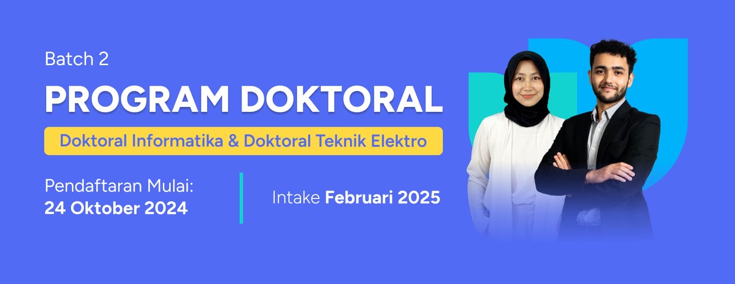 Web Banner Jalur Seleksi Doktoral Batch 2 Telkom University 2025