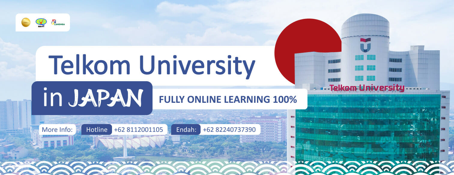 Webbanner telkom university in japan 230331