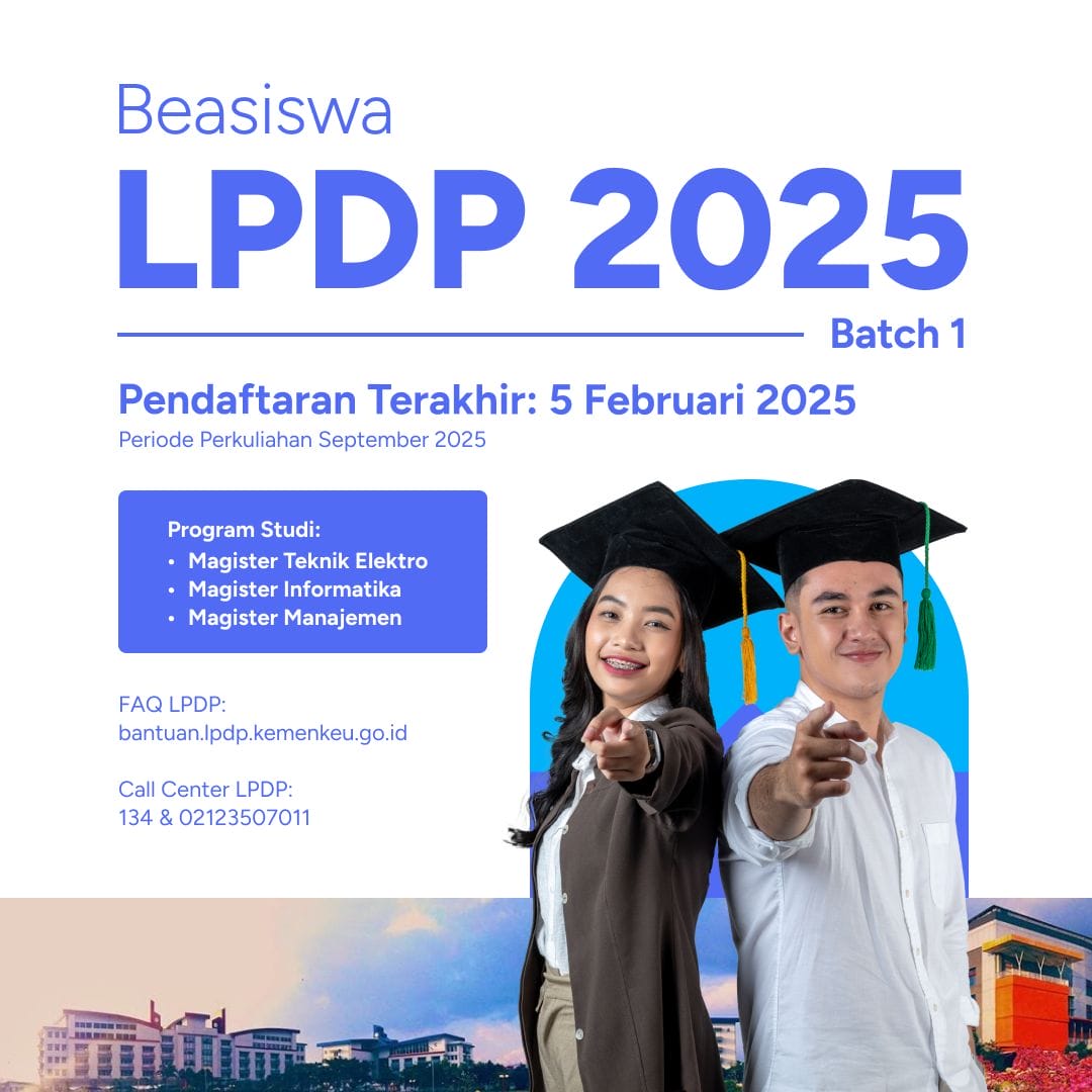 Featured Image Jalur Seleksi Beasiswa Lpdp Batch 1 Telkom University 2025