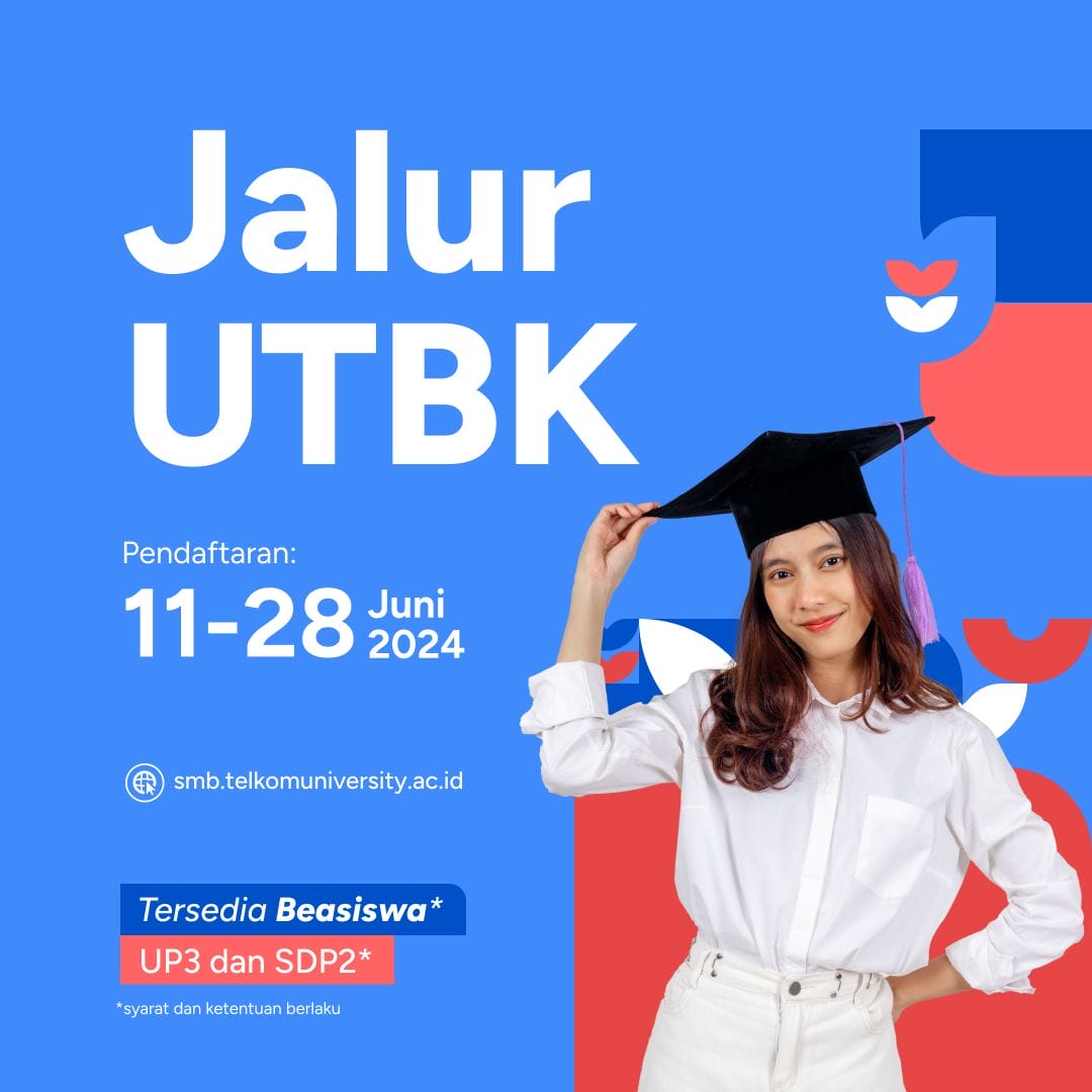 Featured Image Jalur Utbk Telkom University 2024