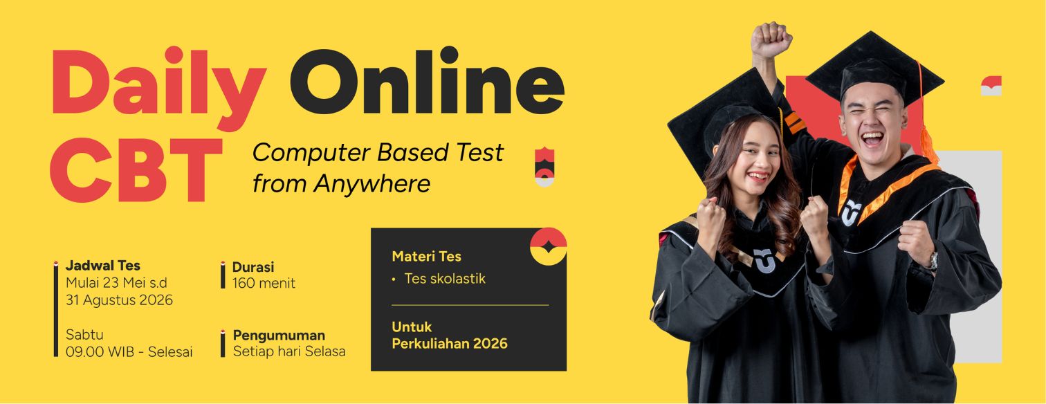 Webbanner jalur seleksi daily online test agustus telkom university