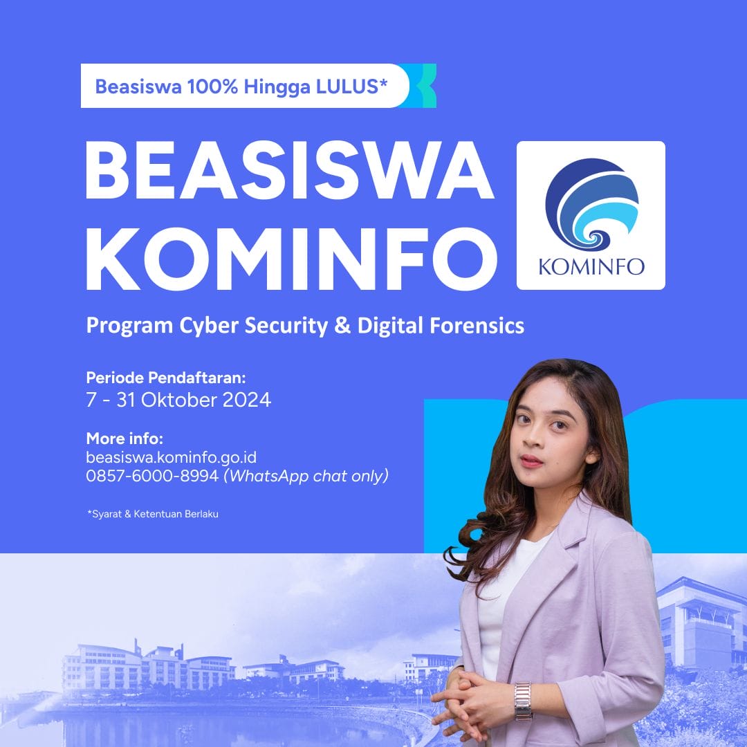 Featured Image Jalur Seleksi Beasiswa Kominfo Telkom University 2025