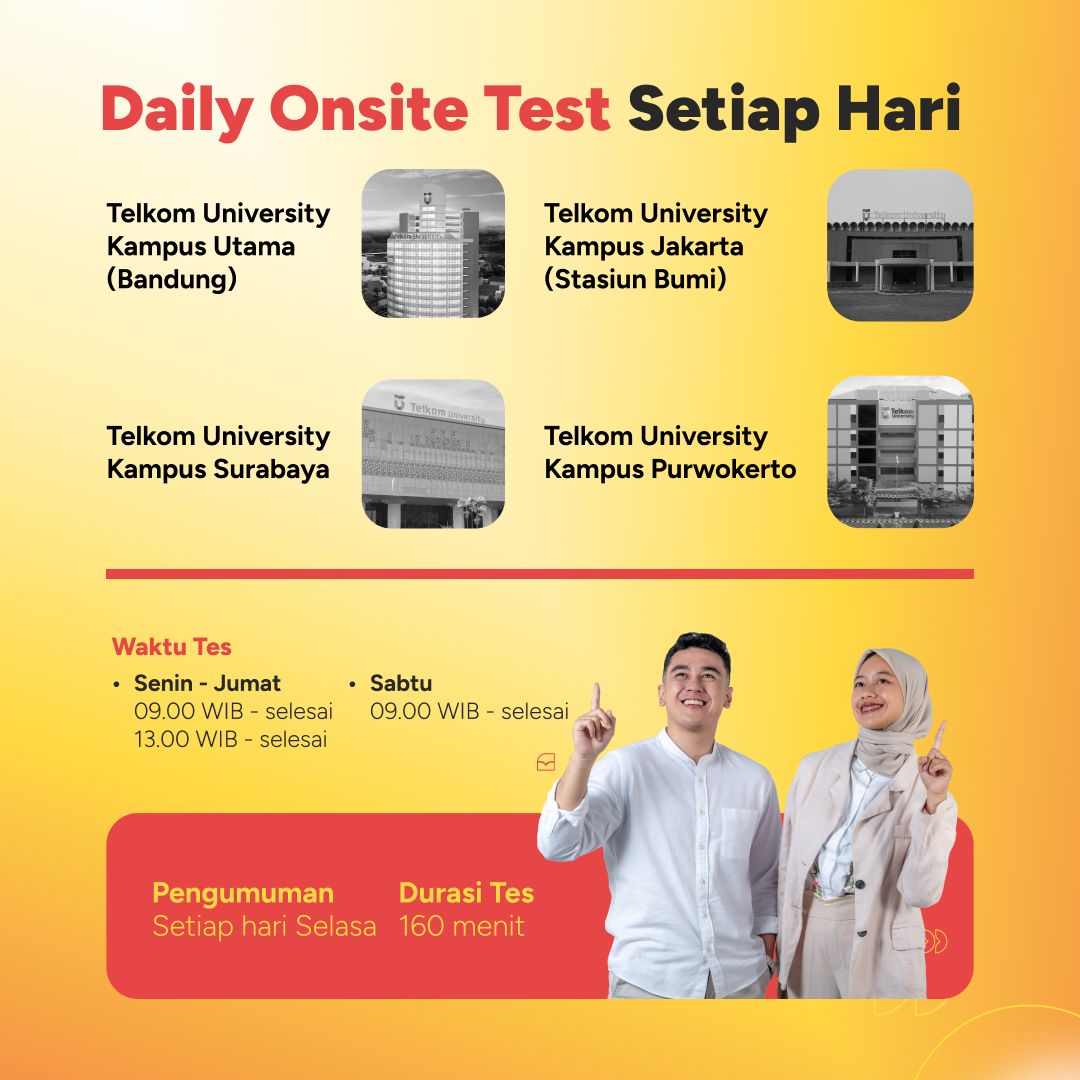 Featured image jalur seleksi daily online test telkom university