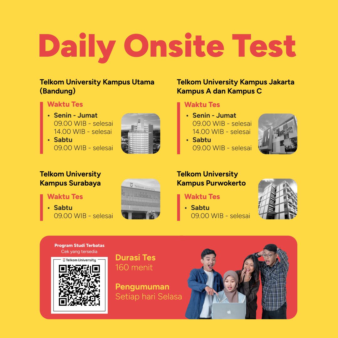 Featured image jalur seleksi daily onsite test telkom university 2025 updated2
