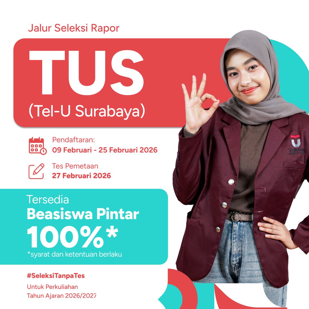 Featured image jalur seleksi telkom university surabaya