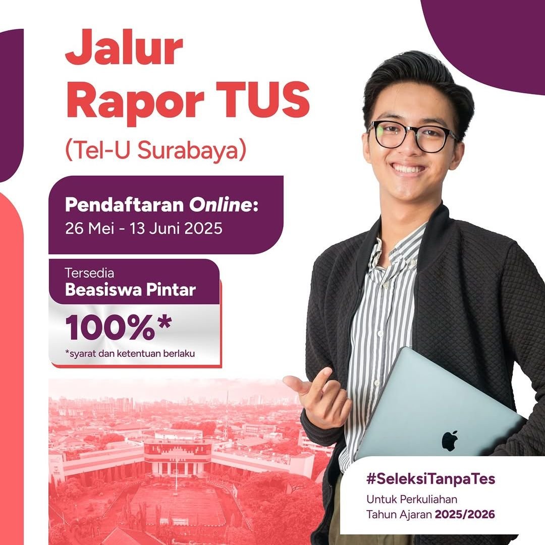 Featured image jalur seleksi telkom university surabaya juni 2025