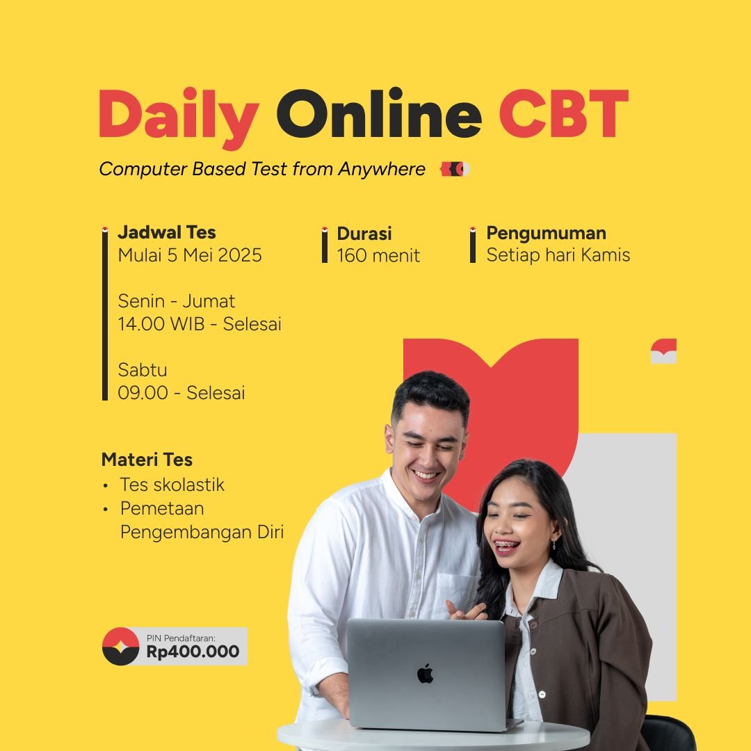 Featured Image Jalur Seleksi Daily Online Test Telkom University 2025