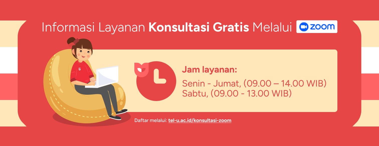 Webbanner Informasi Layanan Konsultasi Gratis Smb Telkom University