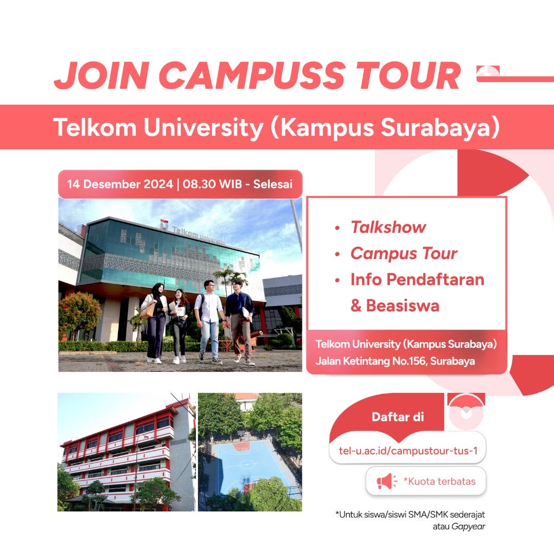 Event [2024 12 14] Campur Tour Telkom University (kampus Surabaya)