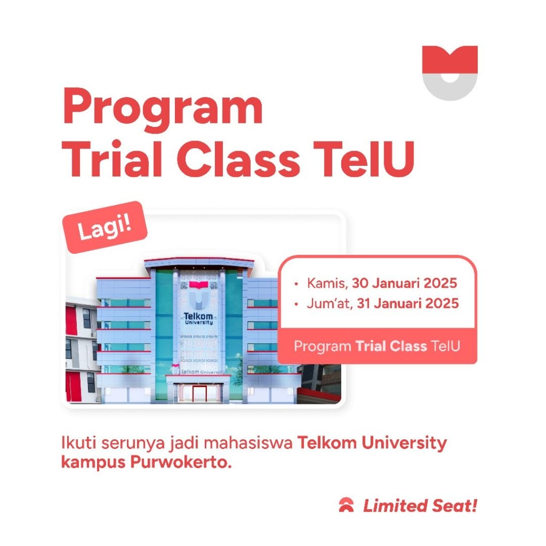 Event [2025 01 30] Trial Class Telkom University Purwokerto