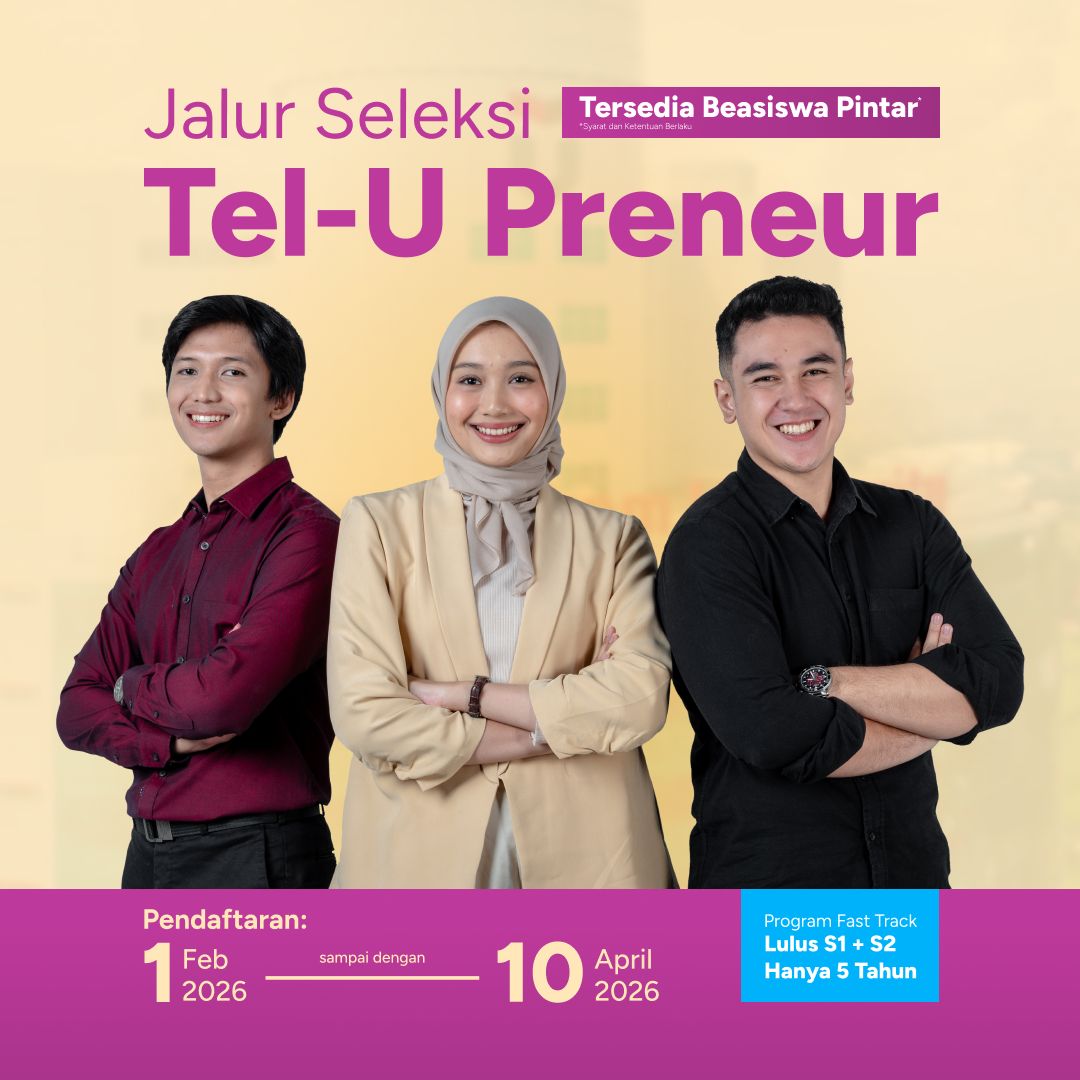 Featured image jalur seleksi tel u preneur telkom university