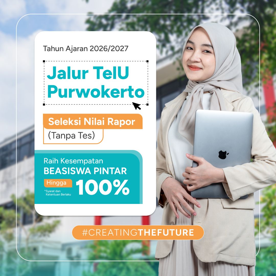 Featured image jalur seleksi telkom university purwokerto juni