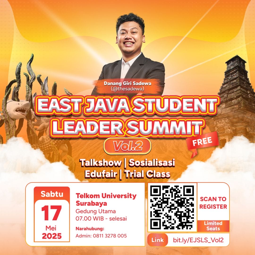 Event [2025 05 17] East Java Student Leader Summit Vol. 2 Telkom University Surabaya