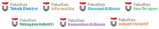 Logo Seluruh Fakultas Telkom University