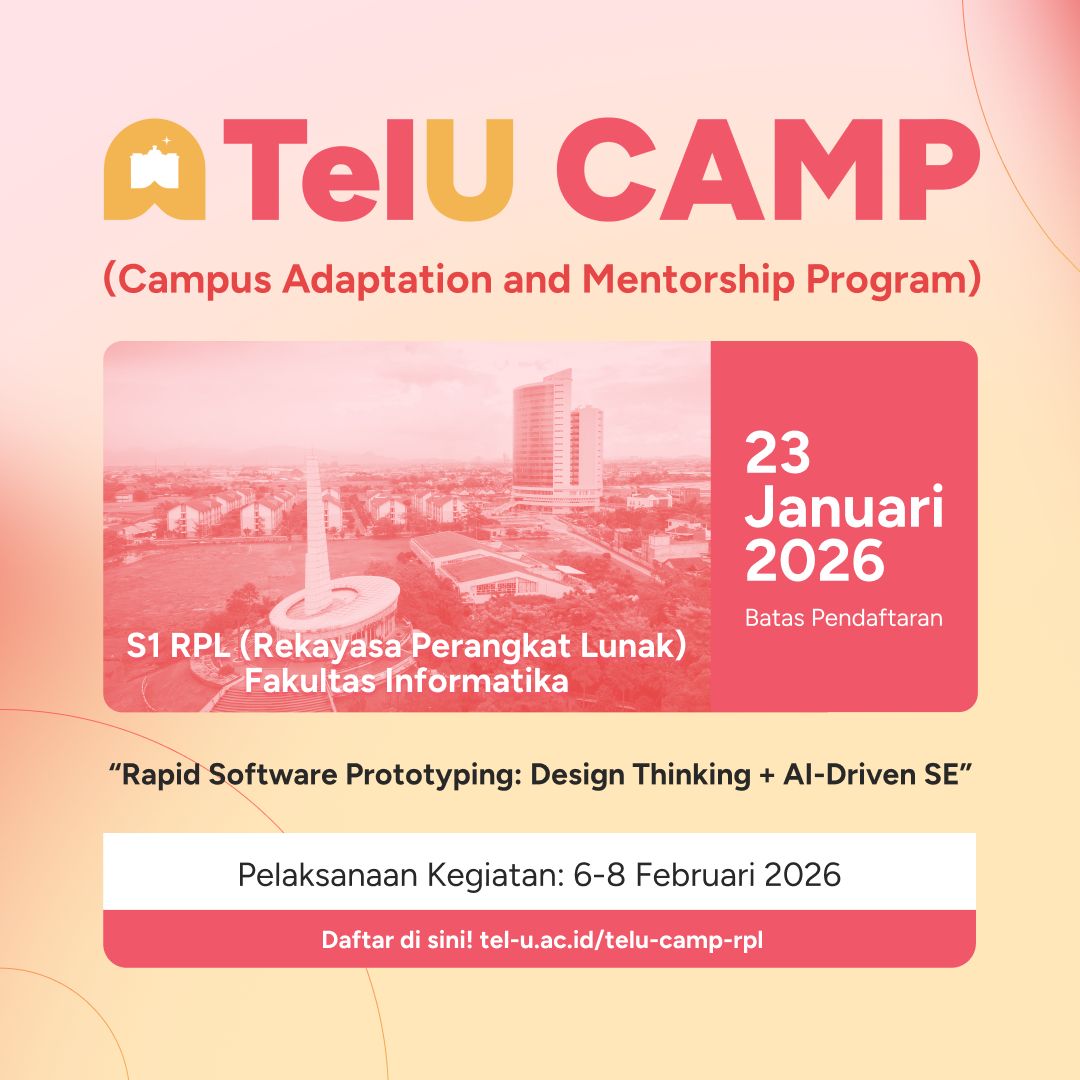 Event [2026 01 08] Tel U CAMP (Campus Adaptation and Mentorship Program) 2026 S1 Rekayasa Perangkat Lunak