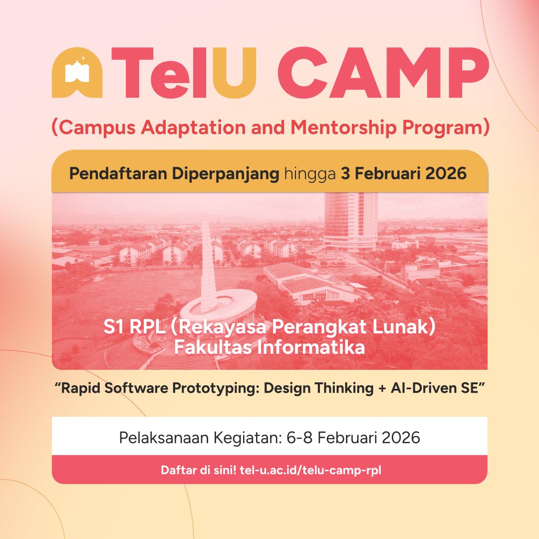 Event [2026 02 08] Tel U CAMP (Campus Adaptation and Mentorship Program) 2026 S1 Rekayasa Perangkat Lunak