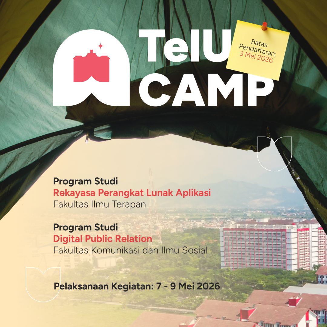 Event tel u camp s1 digital public relation dan d3 rekayasa perangkat lunak aplikasi