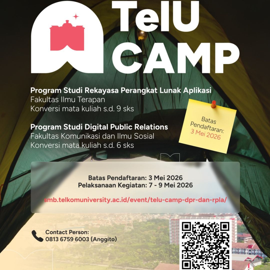 Featured image event telu camp rpla dpr telkom university